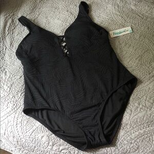 Freshwater One-Piece Swimsuit NWT XL